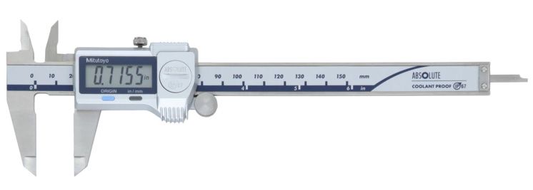 Mitutoyo ABSOLUTE Digimatic IP67 digitális tolómérő, 0-150 mm (0-6"), 0.01 mm (0.0005") (500-762-20) termék fő termékképe