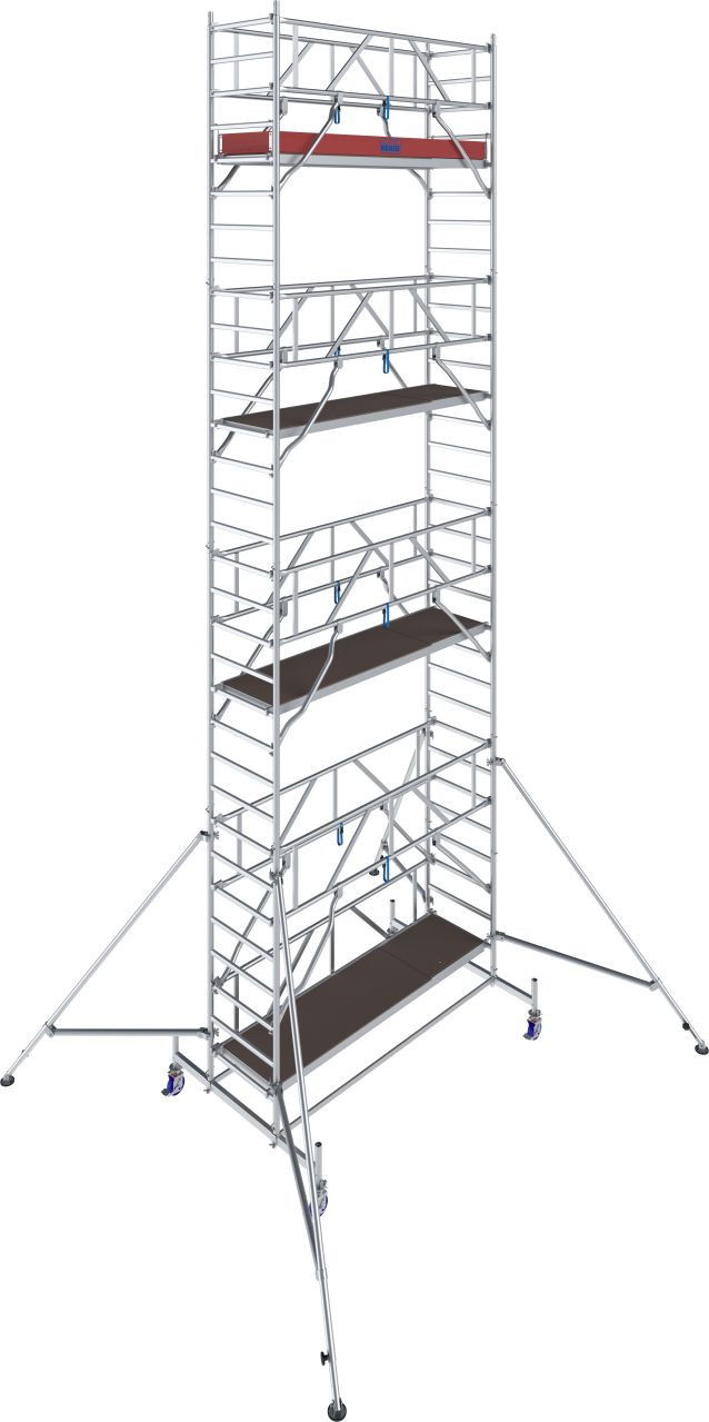Krause STABILO Professional gurulóállvány, 10 -es sorozat, mezőméret: 2.5 m x 0.75 m, munkamagasság: 9.4 m termék fő termékképe