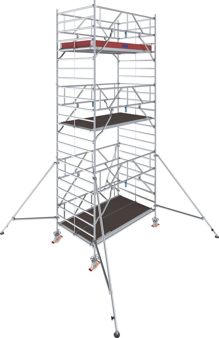 Krause STABILO Professional gurulóállvány, 5000 -es sorozat, mezőméret: 2.5 m x 1.5 m, munkamagasság: 7.3 m termék fő termékképe