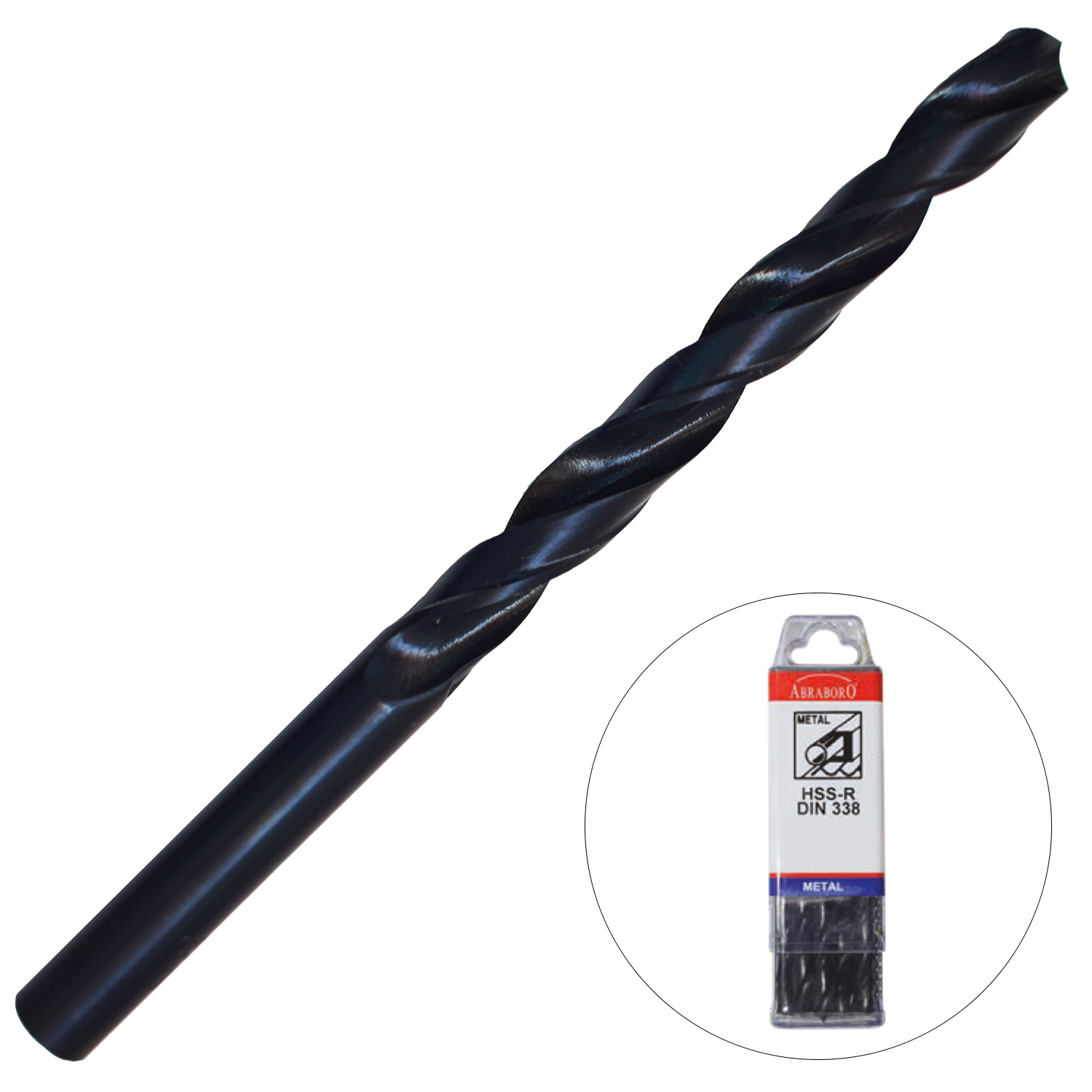 Abraboro 5.5 x 93 / 57 mm HSS-R fémfúró X-Pack, 10 db/csomag termék fő termékképe