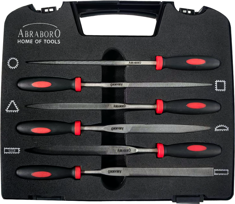 Abraboro Kulcsreszelő készlet, 6 részes termék fő termékképe