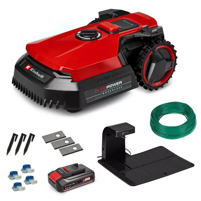 EINHELL FREELEXO 500 robotfűnyíró (1 x 2.5 Ah Li-ion akkuval) termék fő termékképe