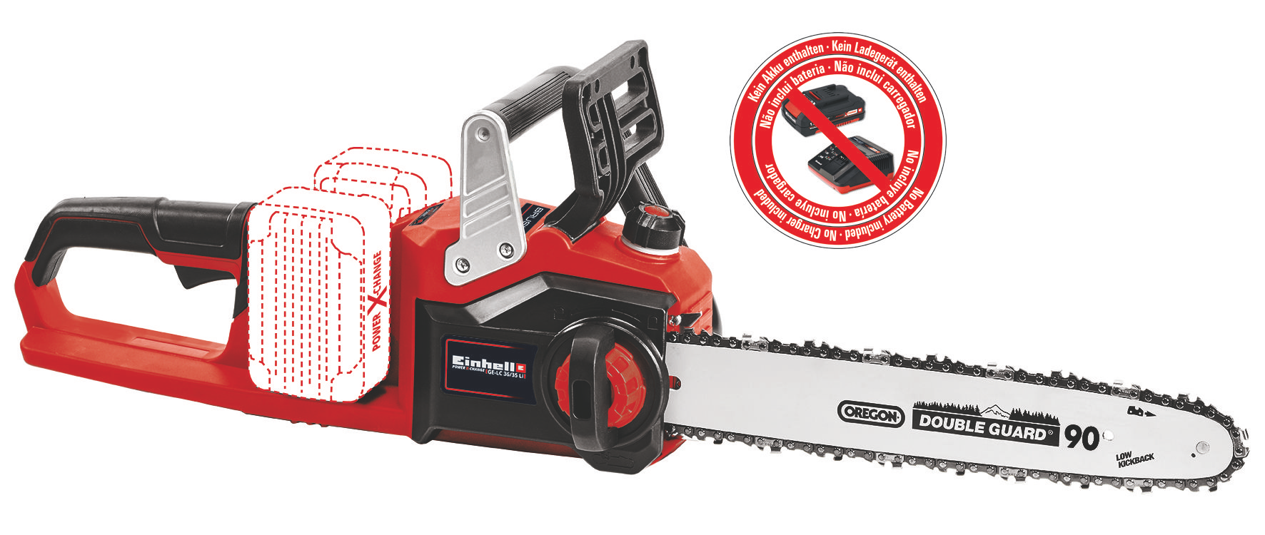 EINHELL GP-LC 36/35 Li-Solo akkus láncfűrész (akku és töltő nélkül) termék fő termékképe