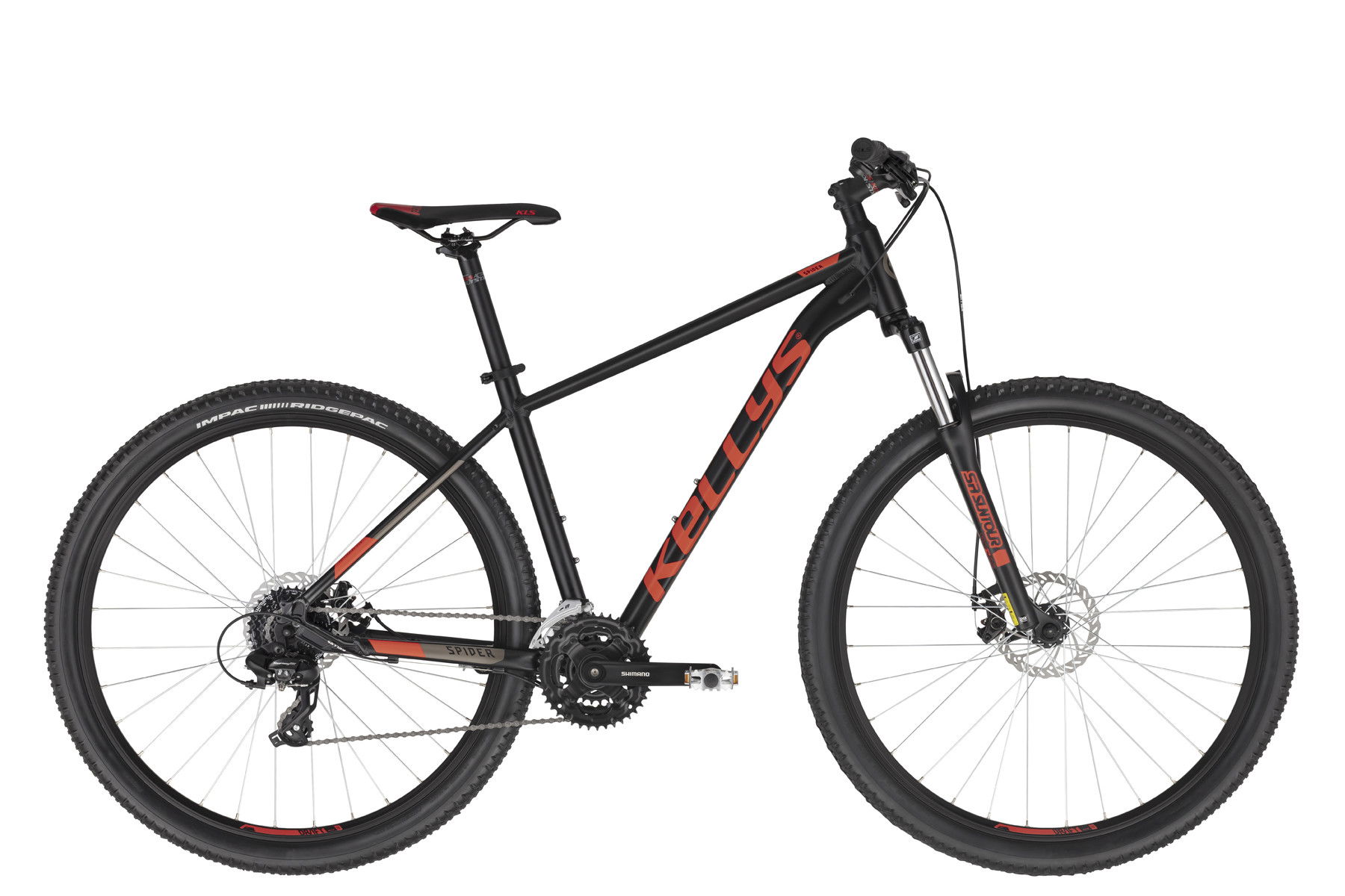 KELLYS Spider 30 Black S 29" termék fő termékképe