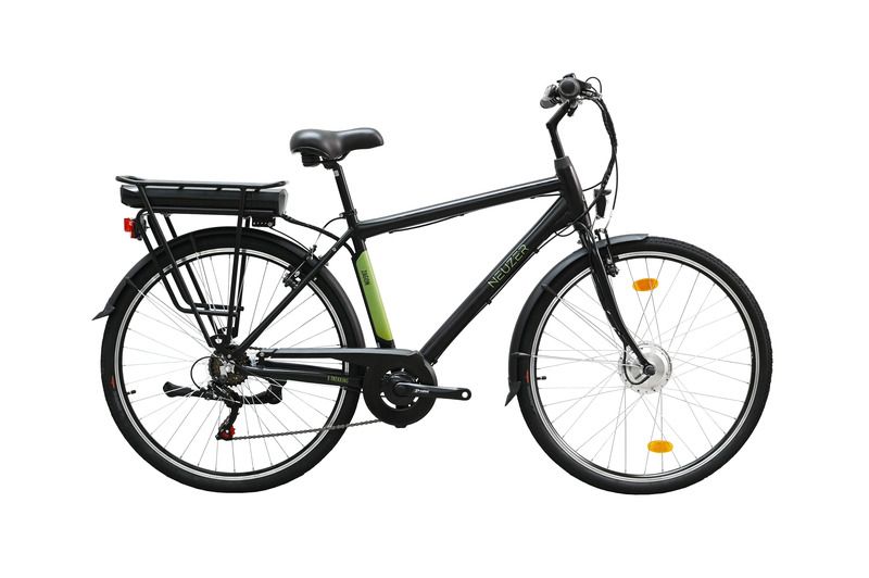 Zagon férfi 21 E-Trekking MXUS matt fekete/zöld termék fő termékképe