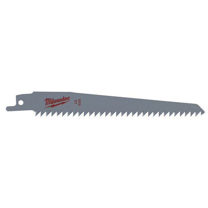 Milwaukee Szablyafűrészlap fához és műanyaghoz, HCS, 150 mm, 6 TPi, 3 db/csomag termék fő termékképe