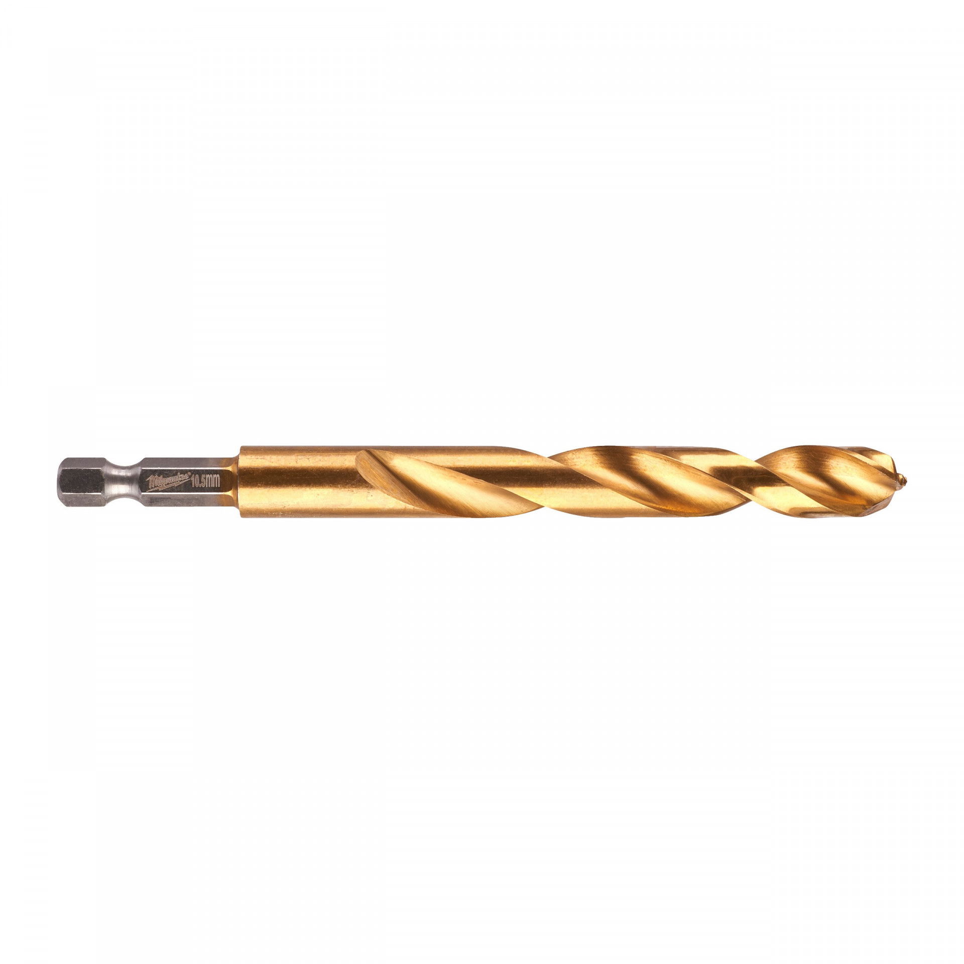 Milwaukee Shockwave™ HSS-G titán-nitrid RED HEX fém fúrószár, 10.5 x 78/122 mm termék fő termékképe