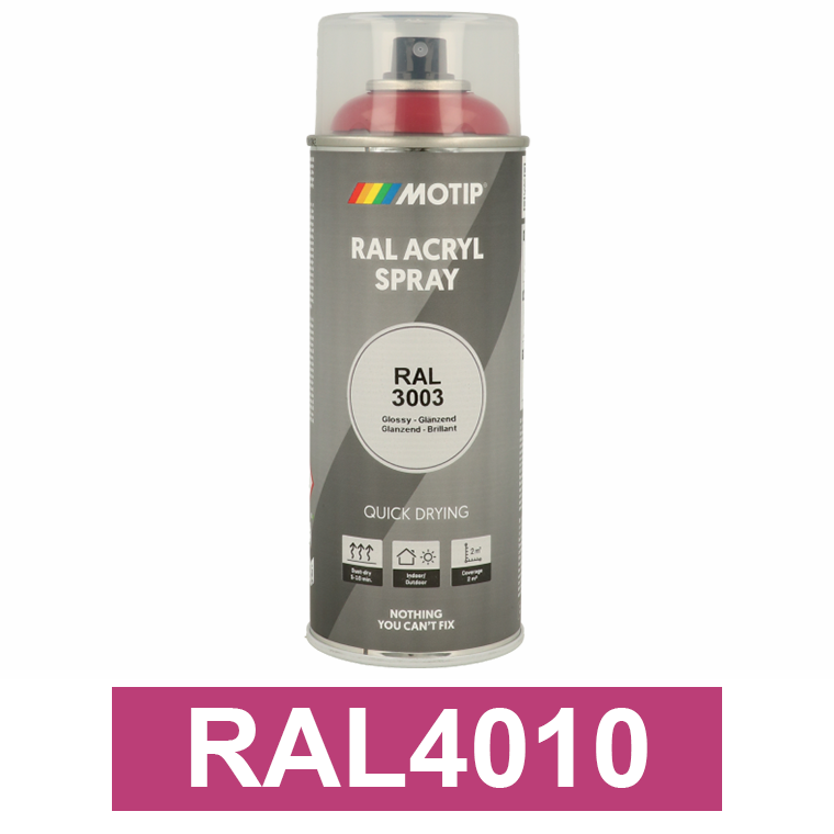 Motip Ipari festék spray, RAL4010, 400 ml termék fő termékképe