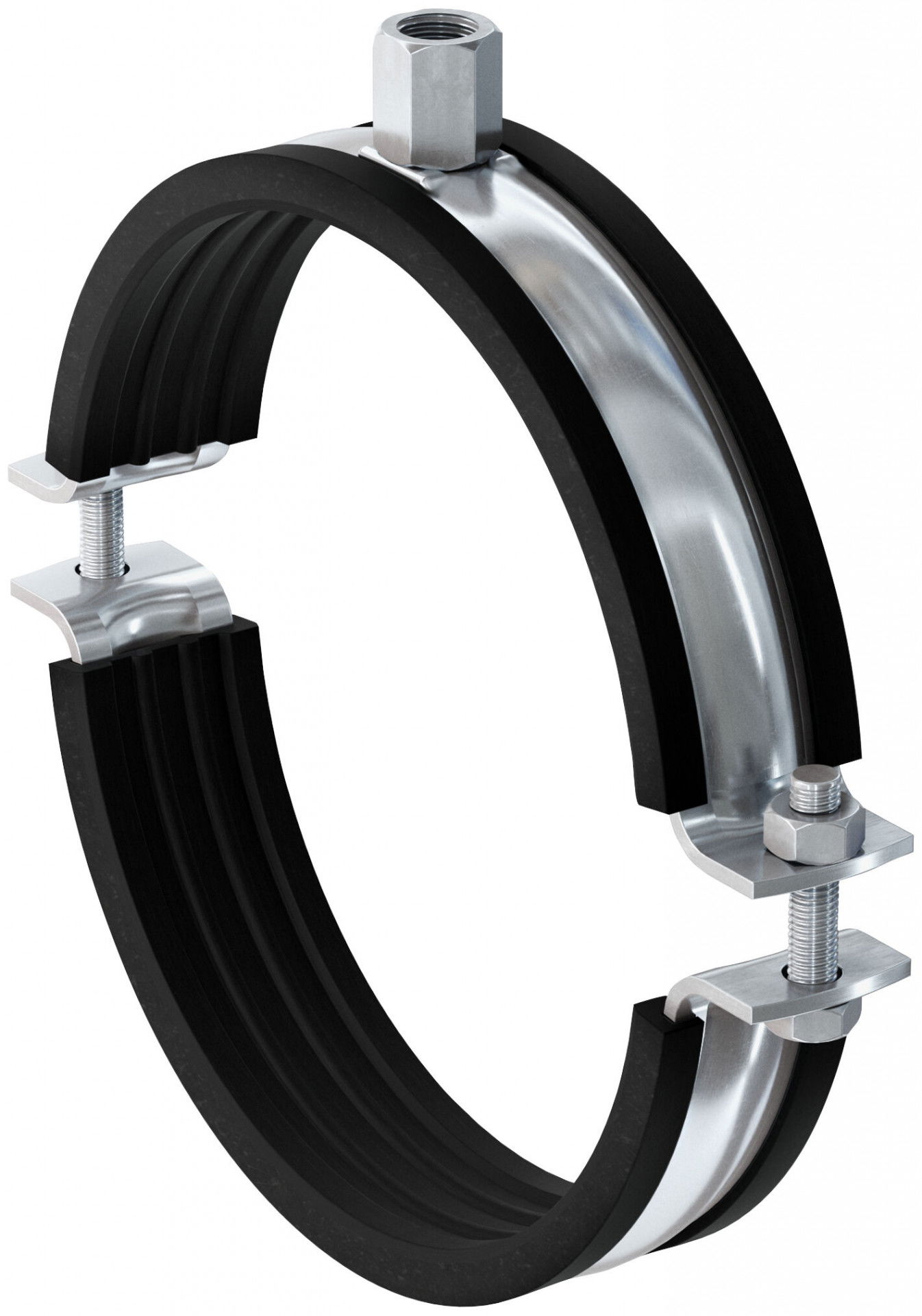 Fischer FRSM 305-316 M16 R masszív gumibetétes bilincs, 5 db/csomag termék fő termékképe