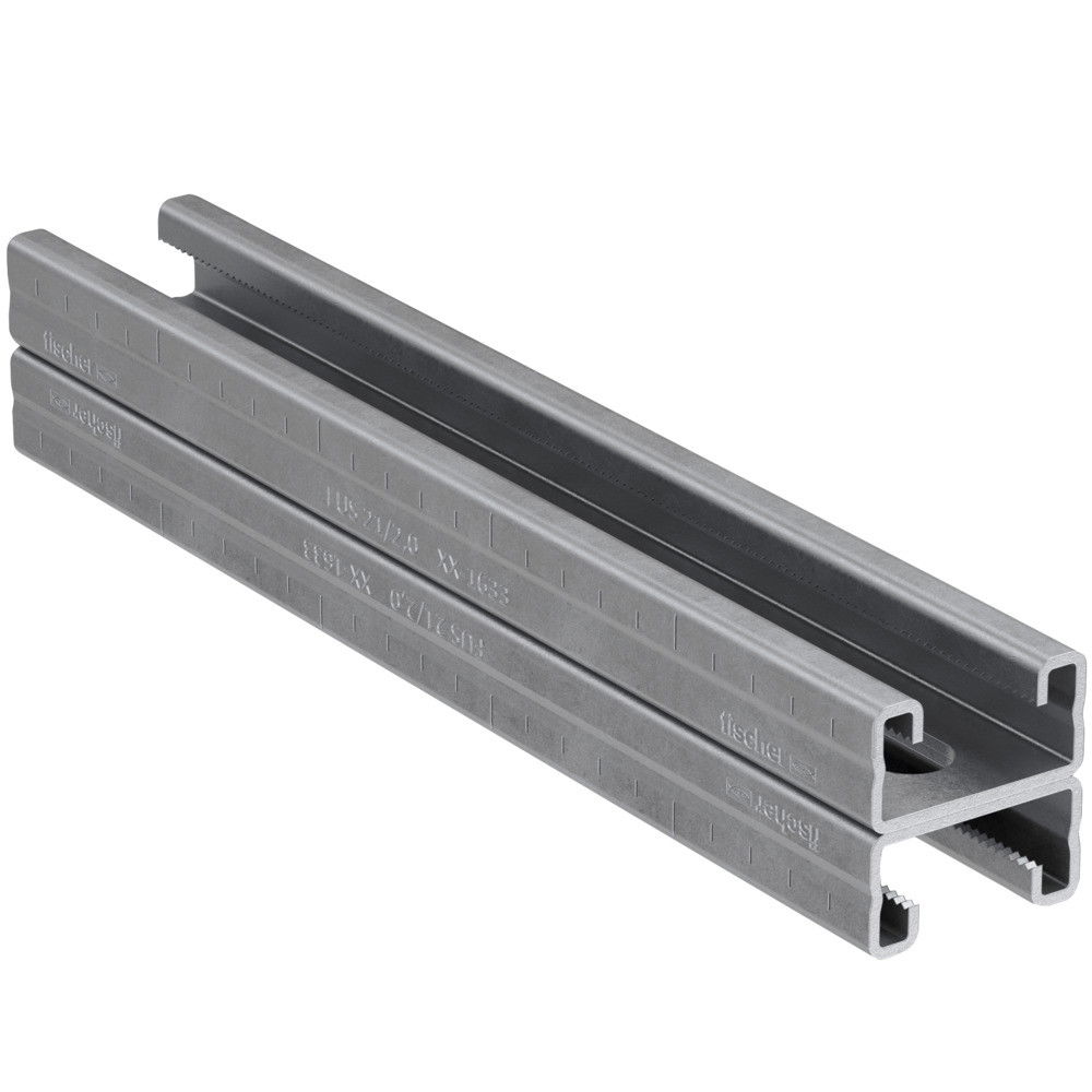 Fischer FUS 21D/2,0 - 3 m hdg. tűzihorganyzott szerelősín termék fő termékképe