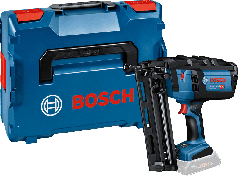 Bosch GNH 18V-64 M akkus szögbelövő (akku és töltő nélkül, L-BOXX-ban) termék fő termékképe